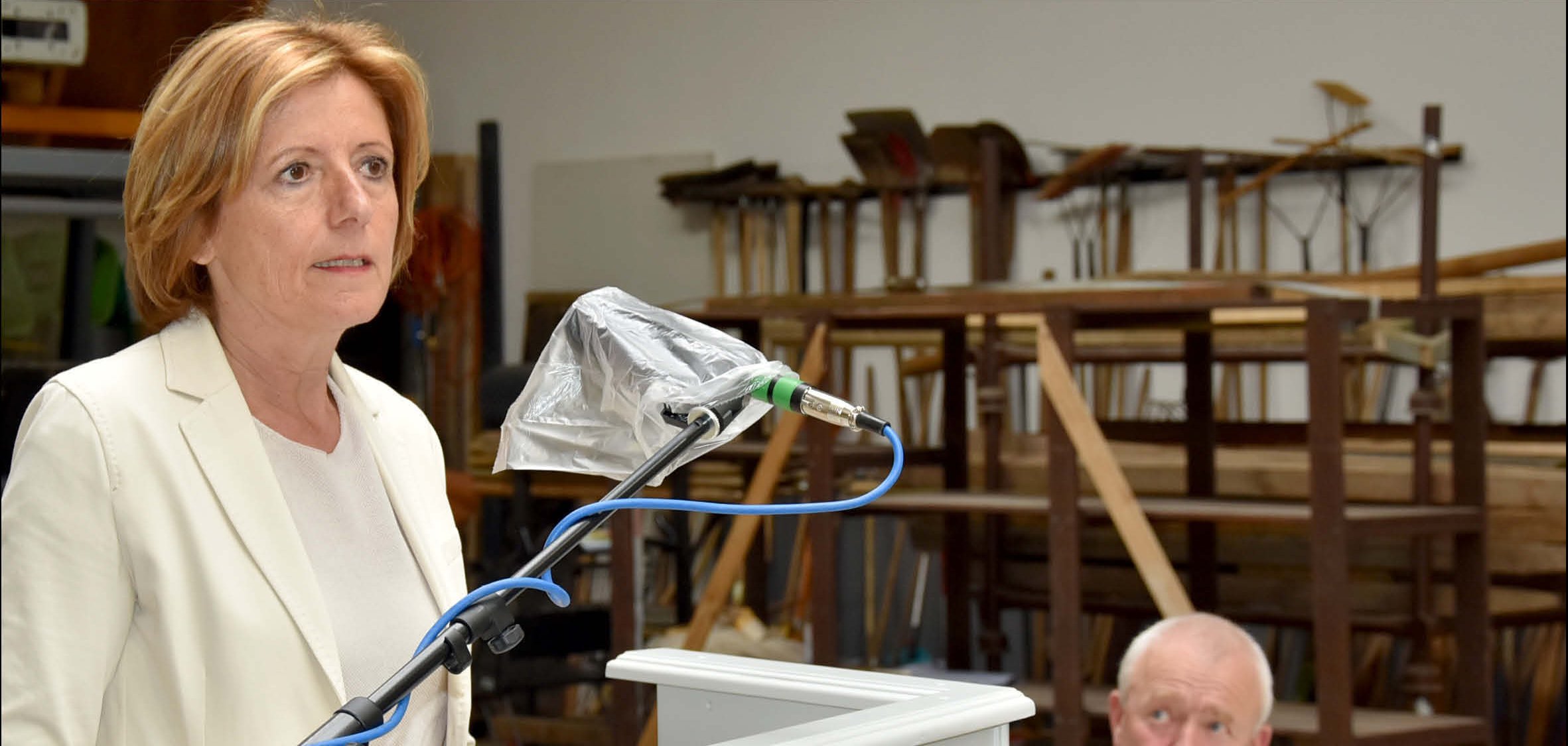 Malu Dreyer bei Ansprache