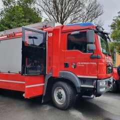 Feuerwehrauto der Feuerwehr Prüm