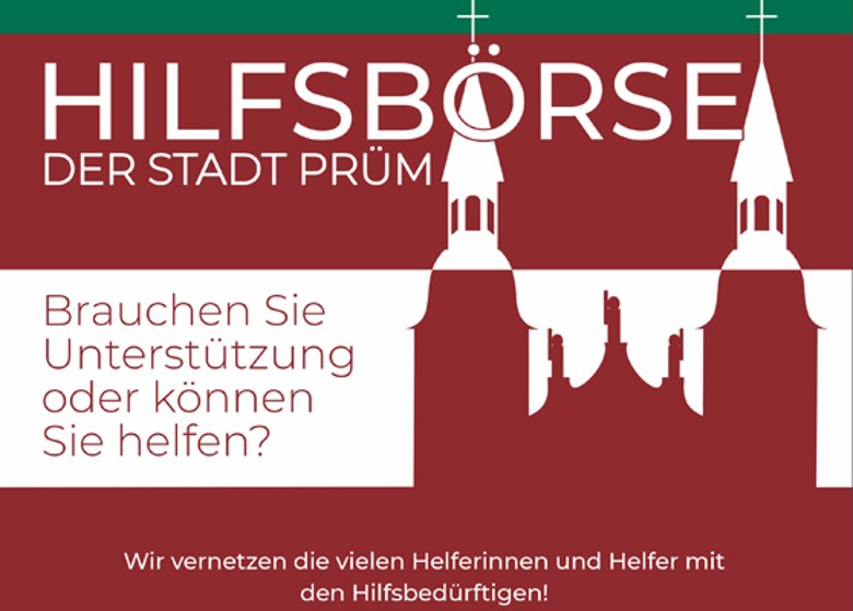 Logo Hilfsbörse der Stadt Prüm