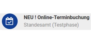 Screenshot Online Terminbuchung