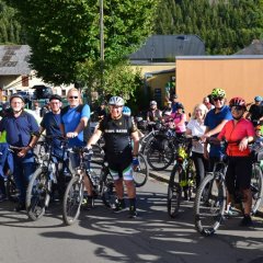 Teilnehmer vor dem Start