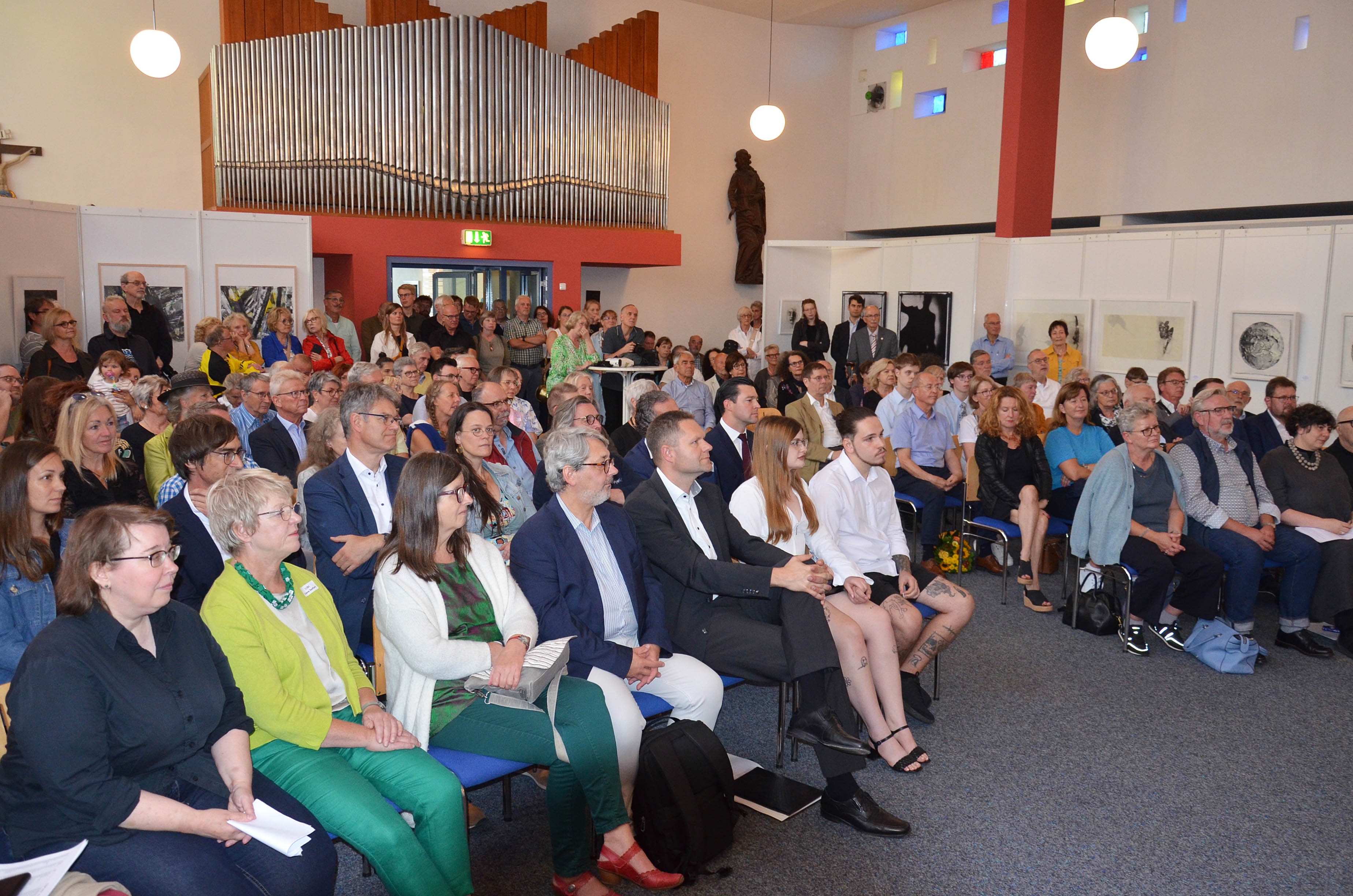 Eröffnung EVBK-Ausstellung am 30.07.2023