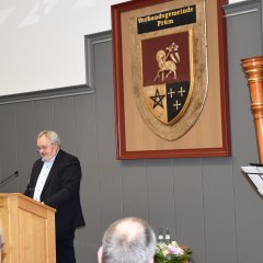 Franz-Reinhard Habbel beim Vortrag zum Thema Wie geht es Verwaltung in 10 Jahren?