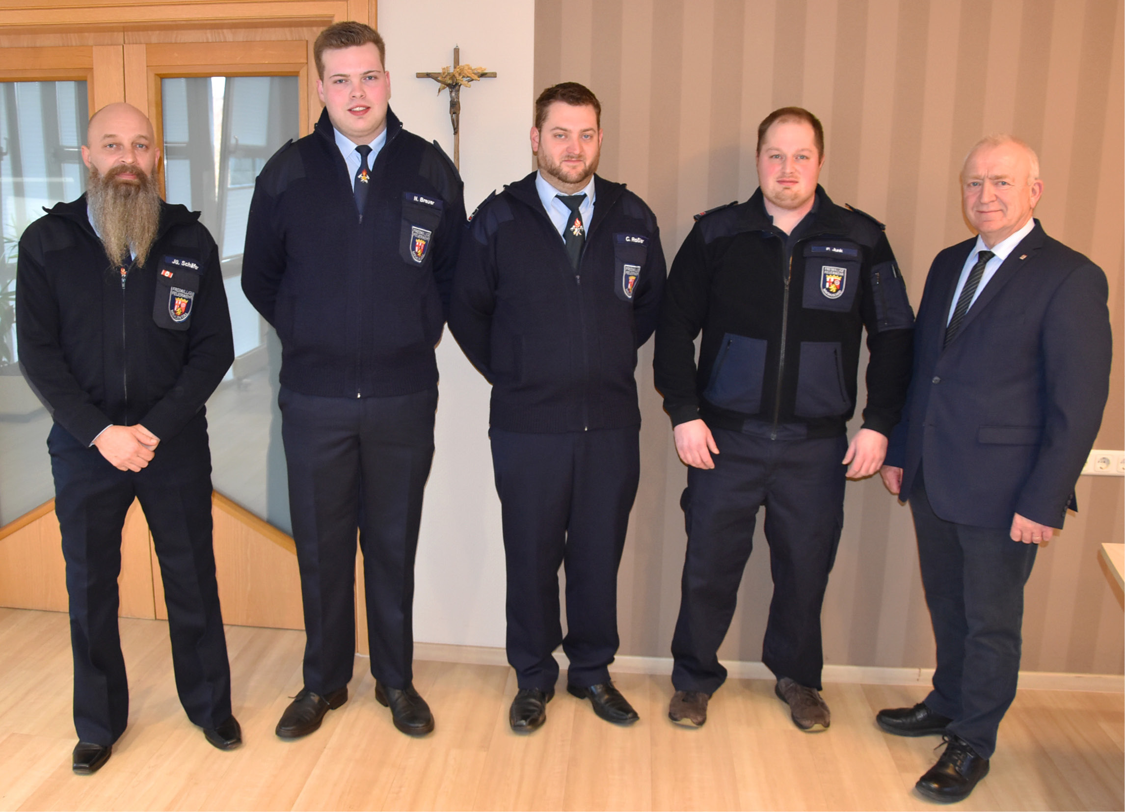 Führungswechsel bei den Freiwilligen Feuerwehren Mehlental und Nimshuscheid