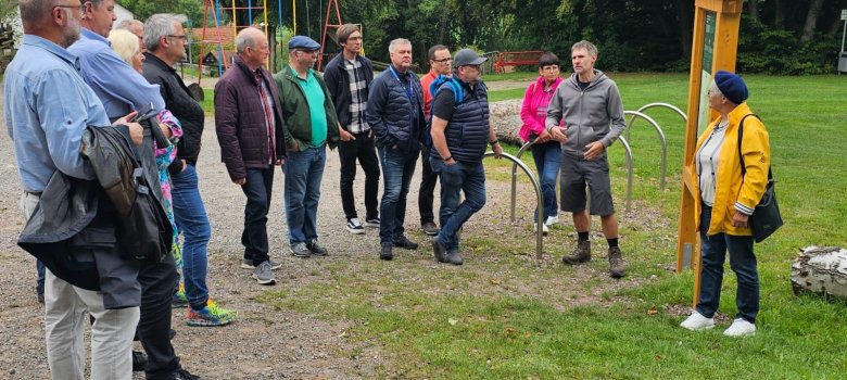 Teilnehmer der Fahrt ins Sauerland