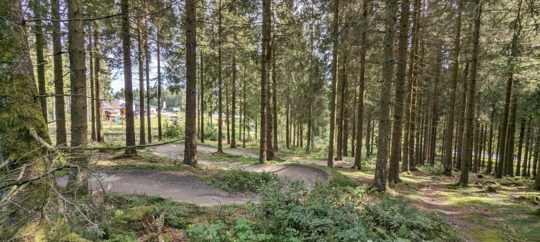 Mountainbikestrecke im Sauerland