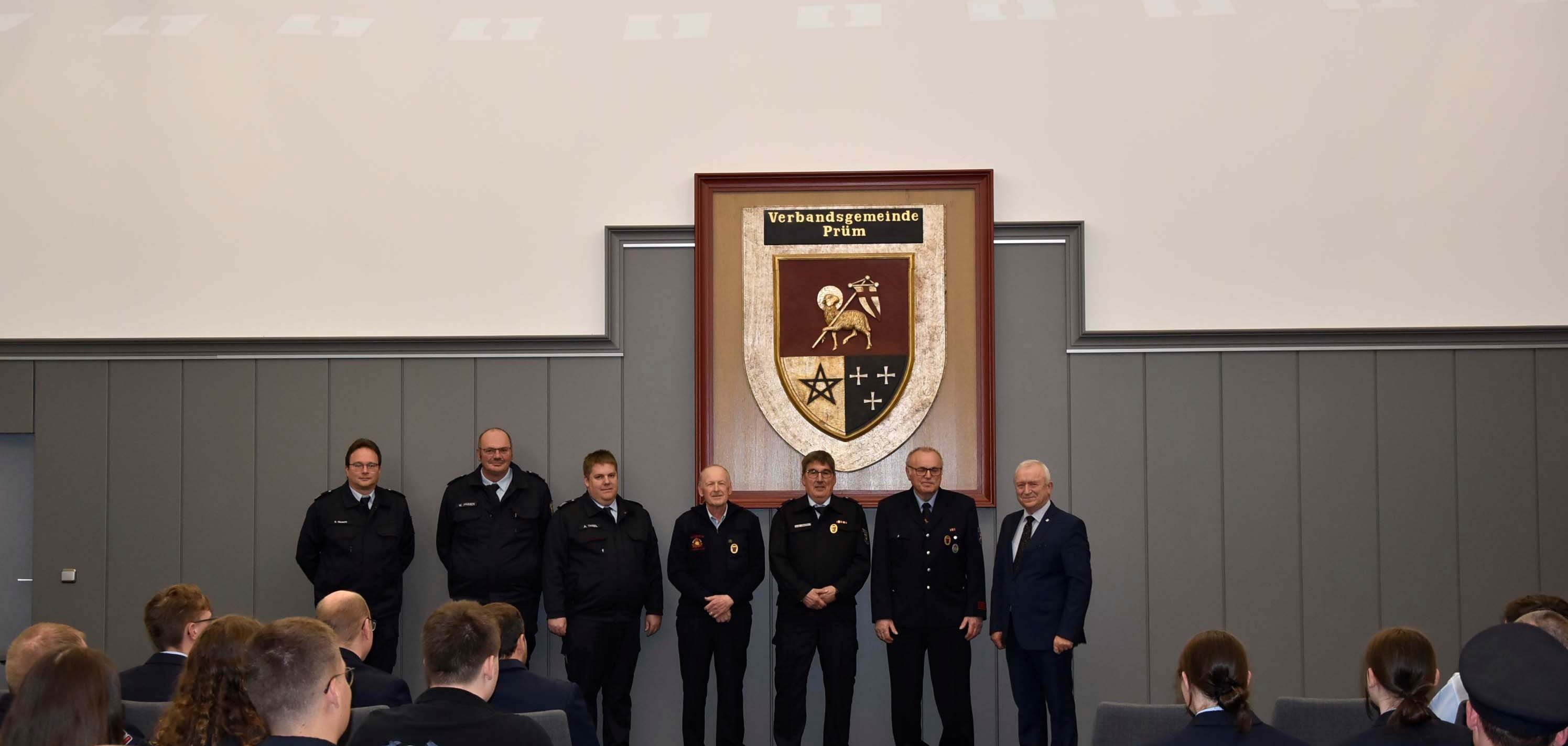 Ehrung für 45 Jahre Dienst in der Freiwilligen Feuerwehr