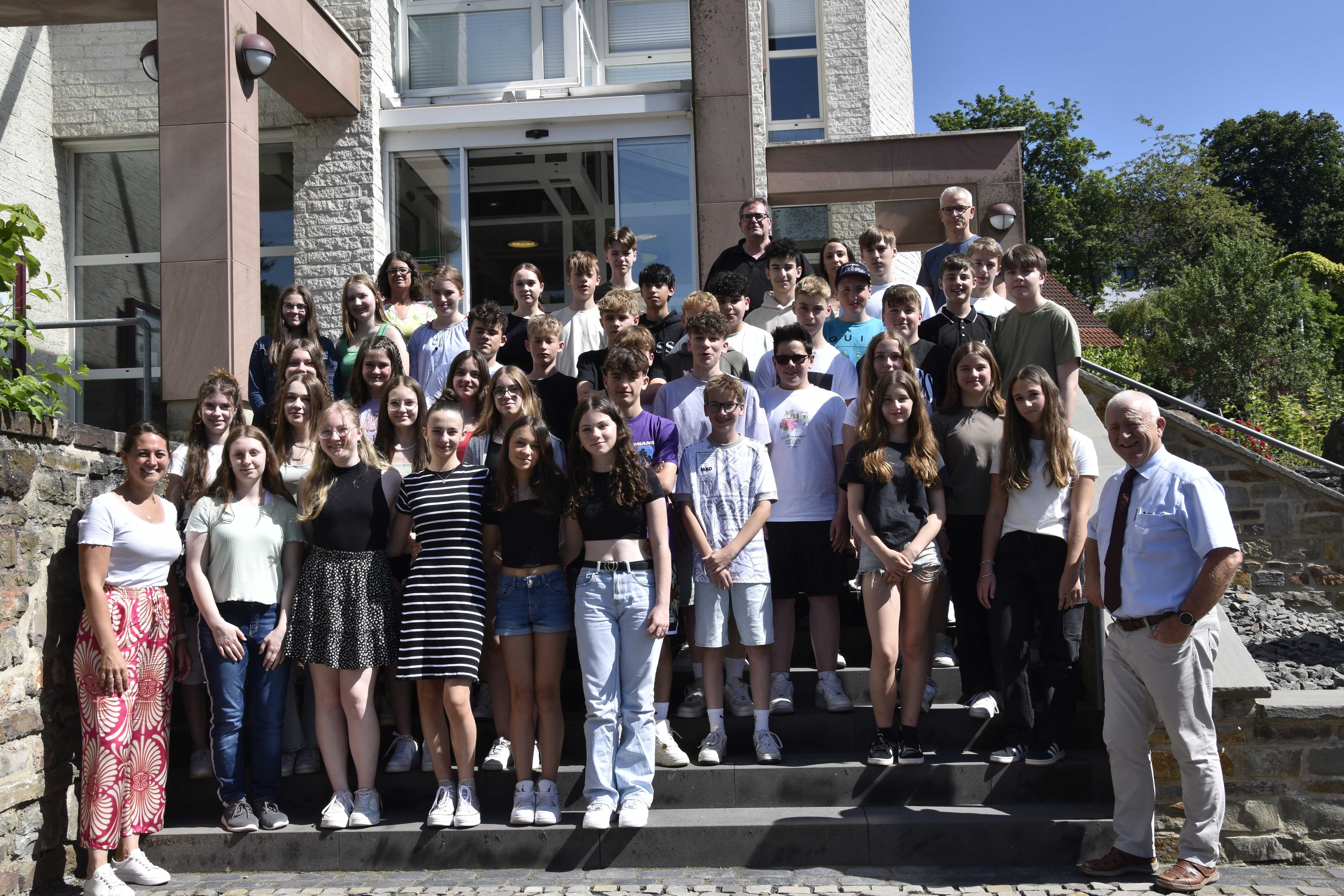 Zum Abschied ein Gruppenfoto