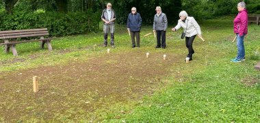 Wikingerschach im Kurpark Prüm