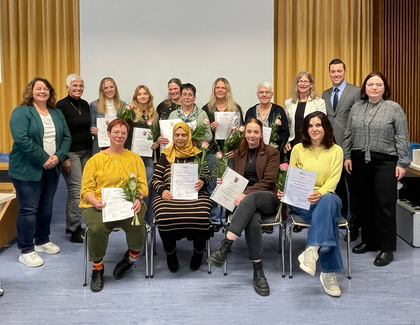 Gruppenfoto der Teilnehmer