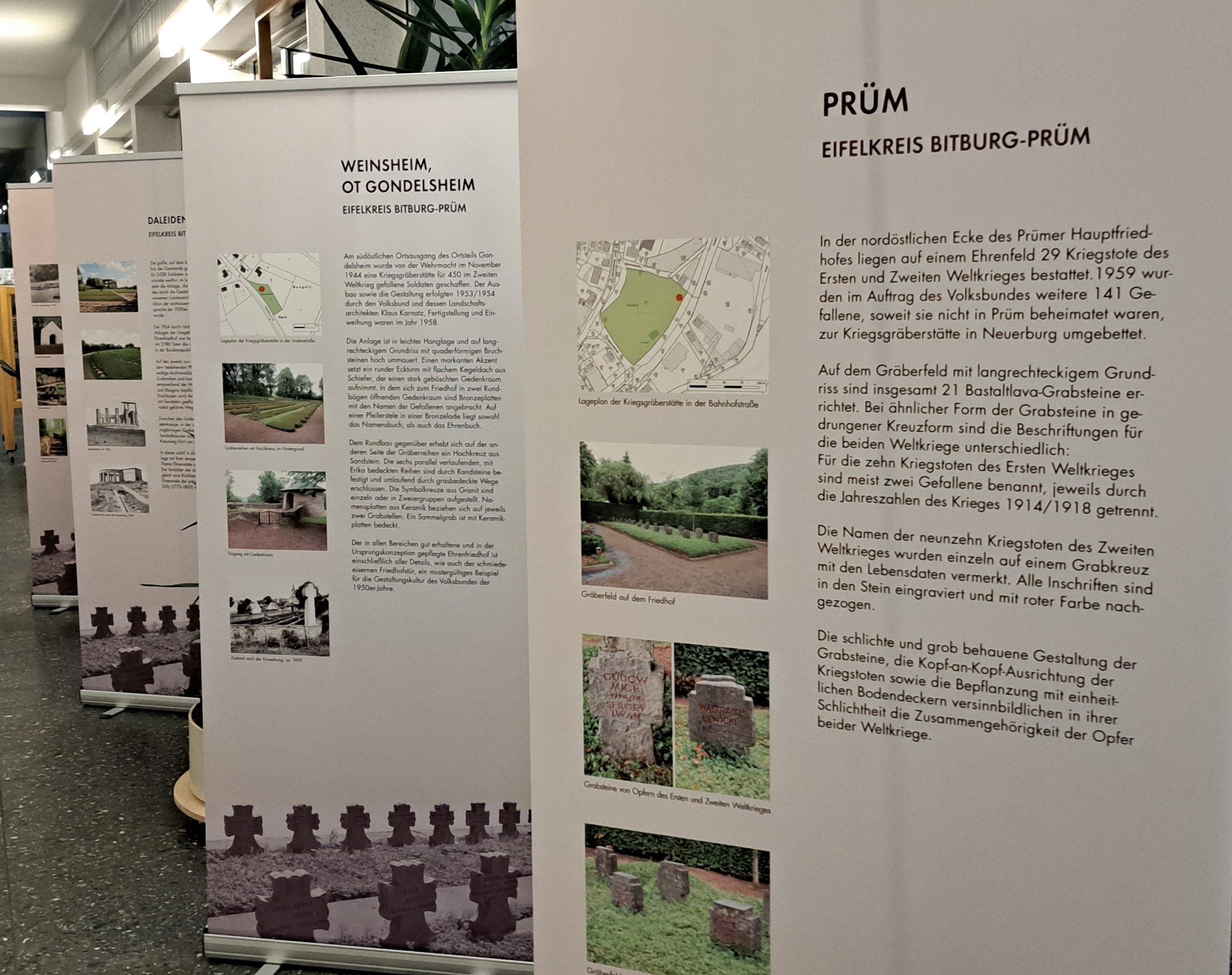 Blick in die Ausstellung