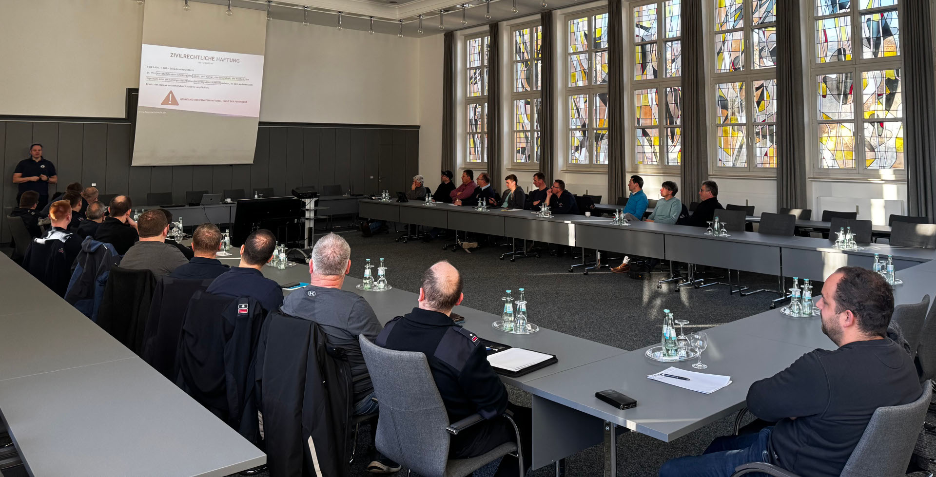 Rechtsanwalt informiert Wehrführer der VG Prüm