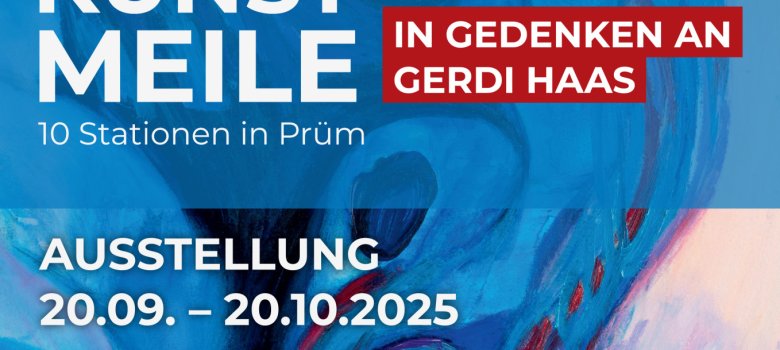 Plakat 1. Prümer Kunstmeile