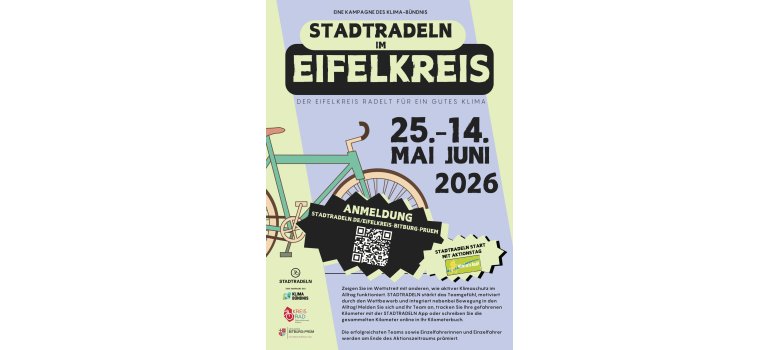 Plakat "Stadtradeln"