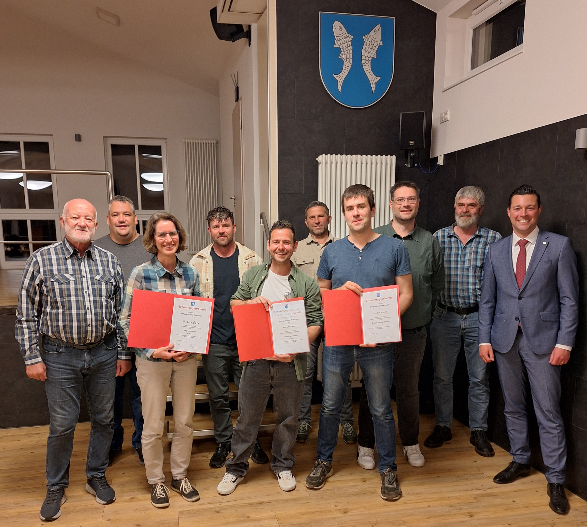 Ernennungen und Wahlen in Watzerath
