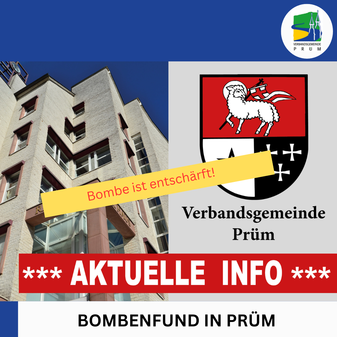 Bombenfund in Prüm