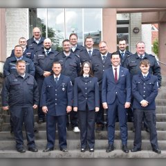 Neue Wehrführer und stellvertretende Wehrführer in der Verbandsgemeinde Prüm