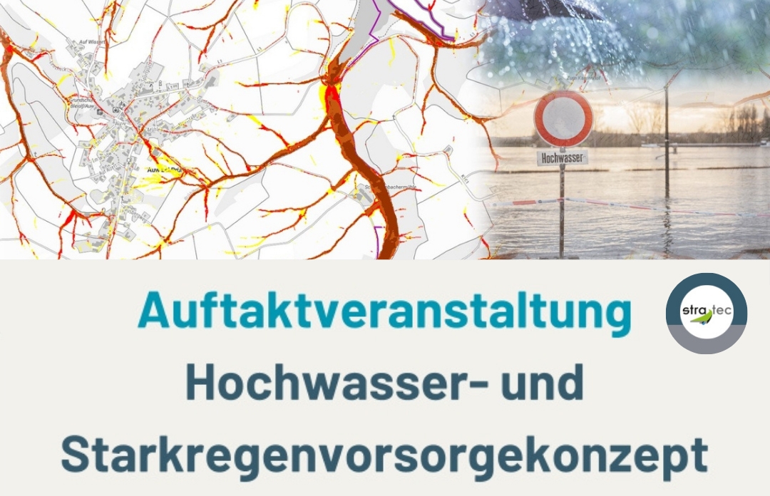 Kartengrafik Auftaktveranstaltung Hochwasser- und Starkregenkonzept in Roth bei Prüm am 19.02.2026