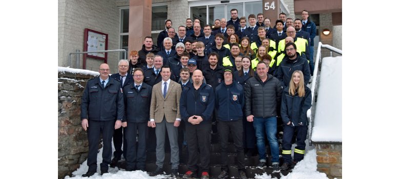 Ernennungen bei den Feuerwehren der Verbandsgemeinde Prüm
