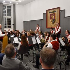 Neujahrsgespräch in Prüm - Das "Alftal-Blasorchester"