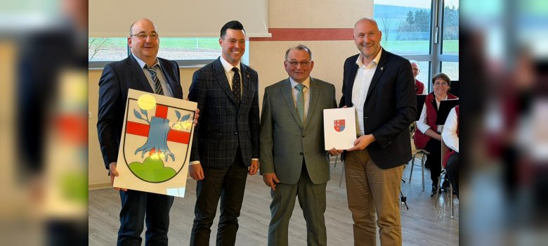Wappenübergabe am 19.03.2026 im Gemeindehaus Roth bei Prüm