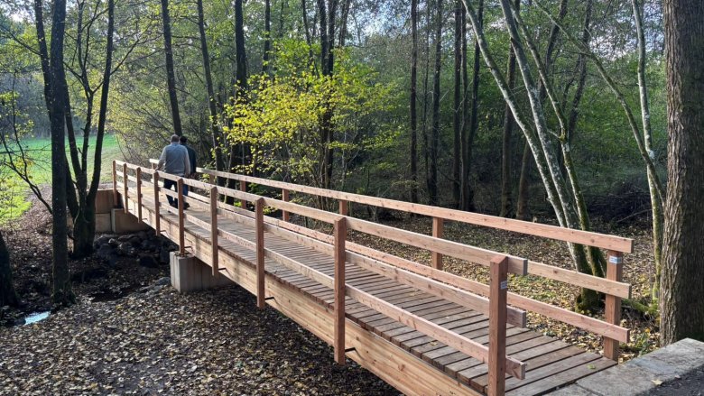 Eröffnung Wanderbrücke Neuendorf