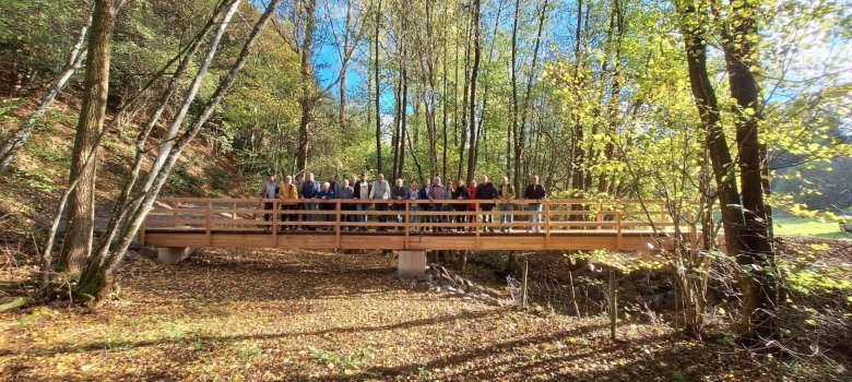 Eröffnung Wanderbrücke Neuendorf