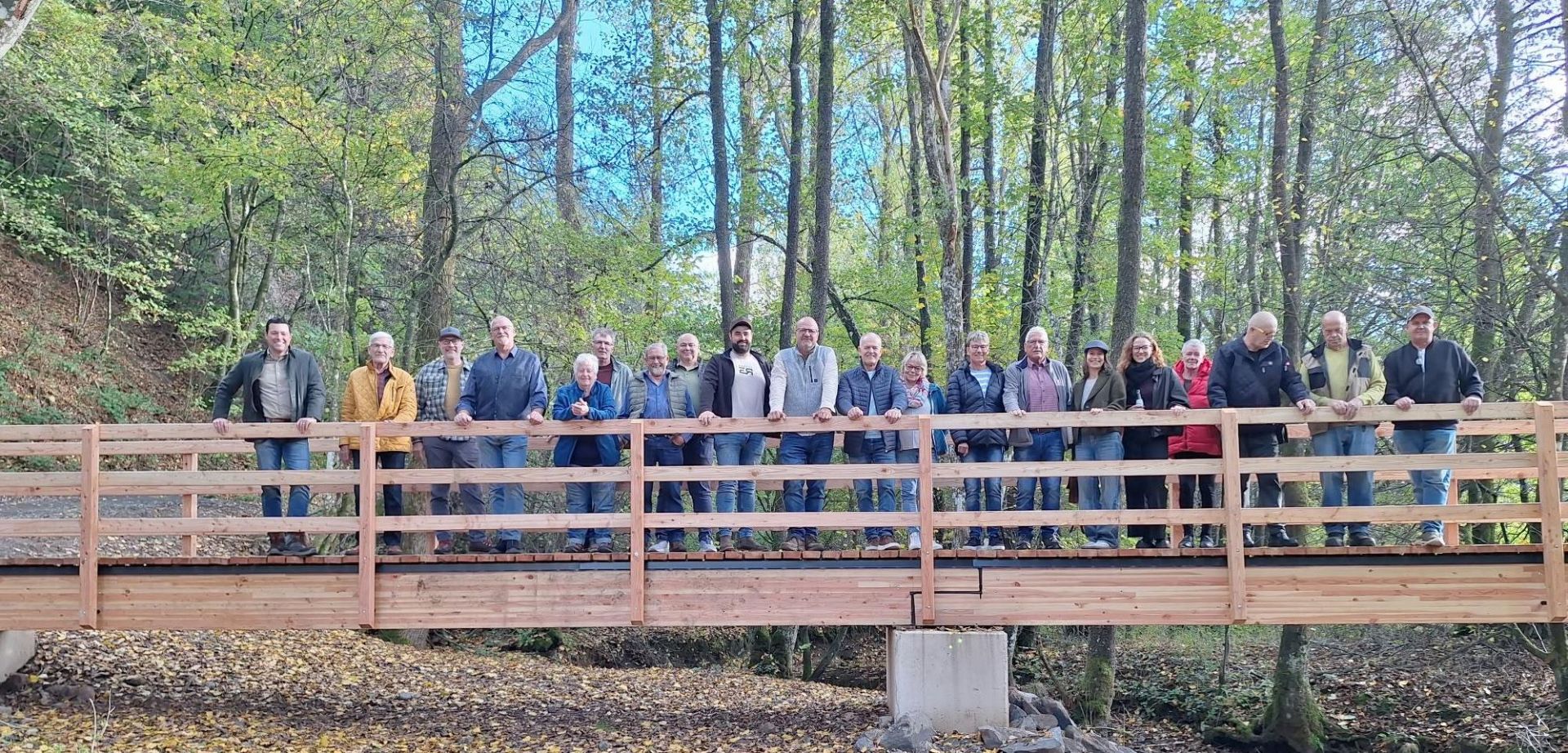 Eröffnung Wanderbrücke Neuendorf