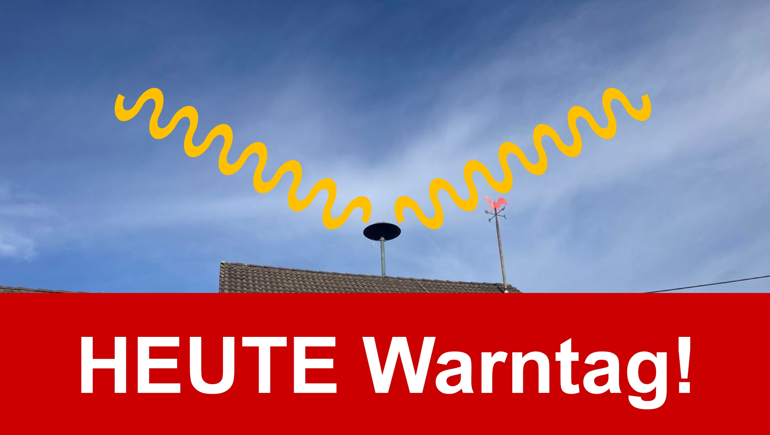 Start Landesweiter Warntag am 13.03.2025