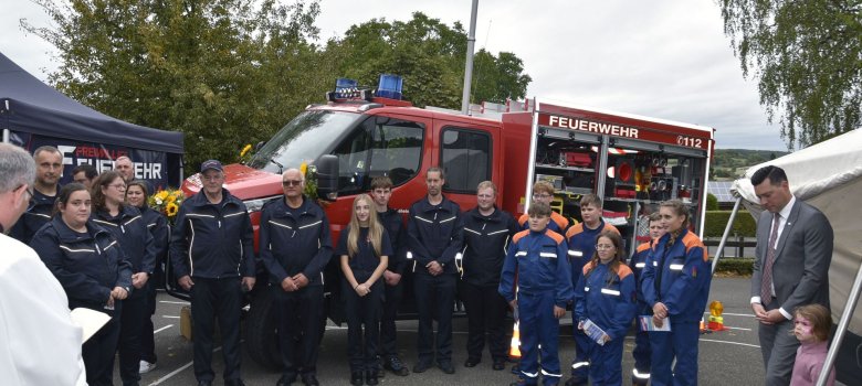 Einsegnung Feuerwehrfahrzeug Büdesheim  am 13.09.2026