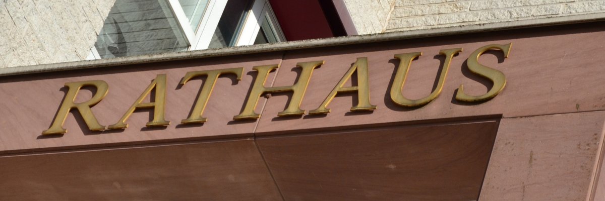 Eingang Rathaus Prüm