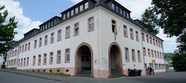 Außenansicht Gebäude Schreibtisch in Prüm