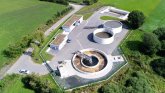 Kläranlage Bleialf in der Vogelperspektive