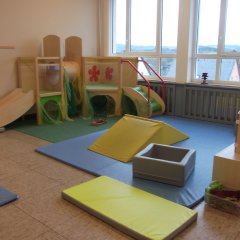 Gruppenraum mit Spielen